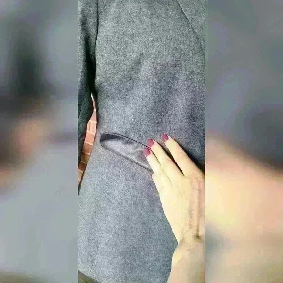 The limited collection gray blazer size 0 - Picture 6 of 16